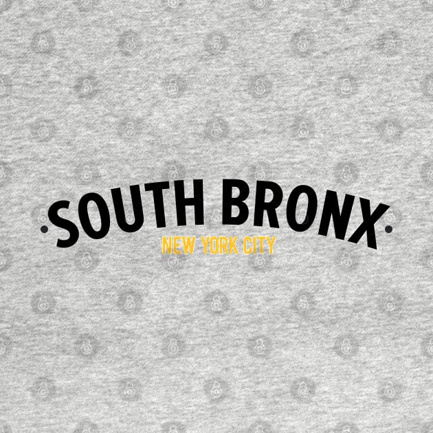 New York South Bronx - South Bronx Schriftzug - Bronx Hip Hop - by Boogosh